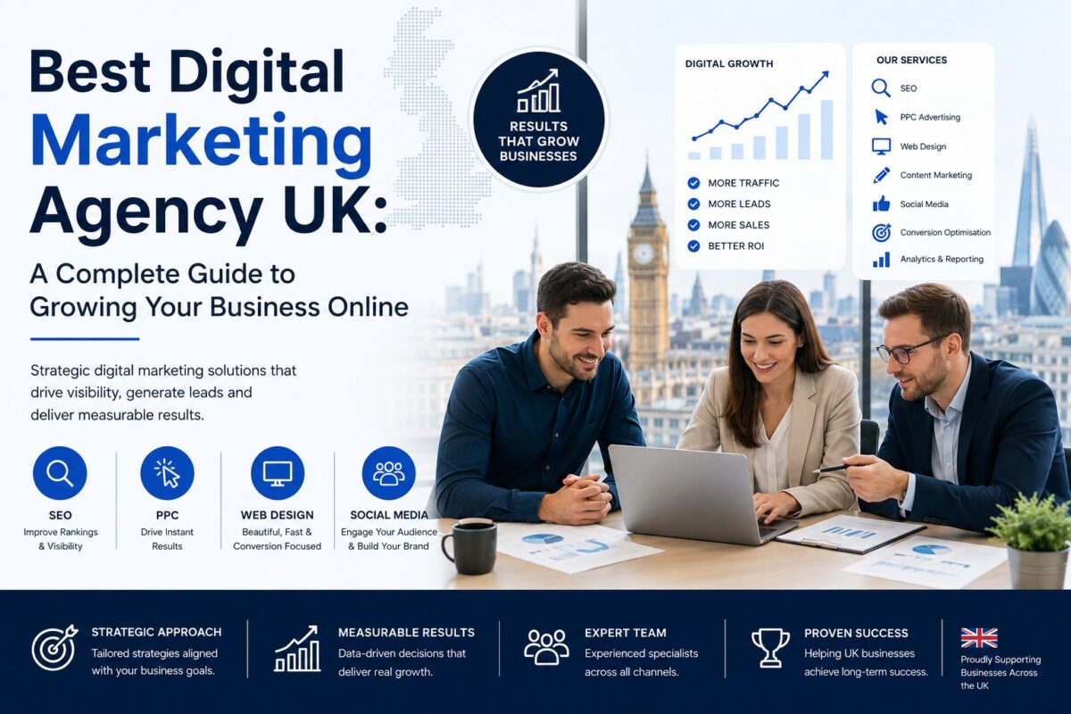 Best Digital Marketing Agency UK helping businesses grow online