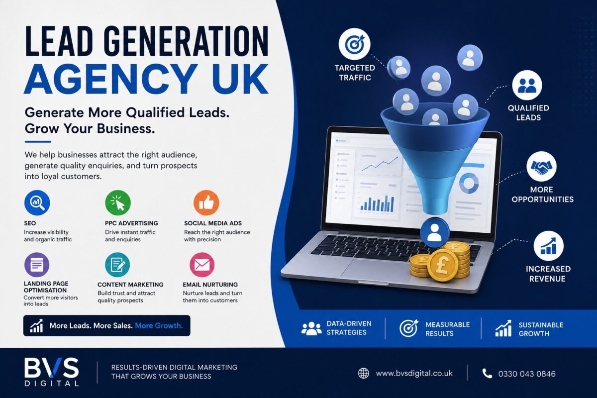 Lead Generation Agency UK helping businesses generate qualified leads