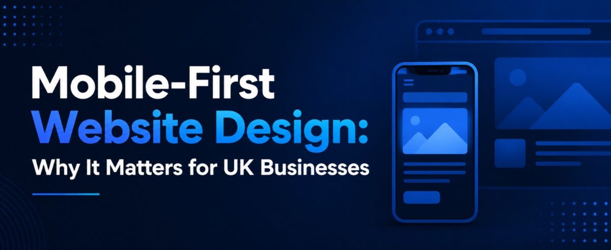 Discover why mobile-first website design matters for UK businesses and how better mobile UX can improve SEO, enquiries, sales and customer trust.