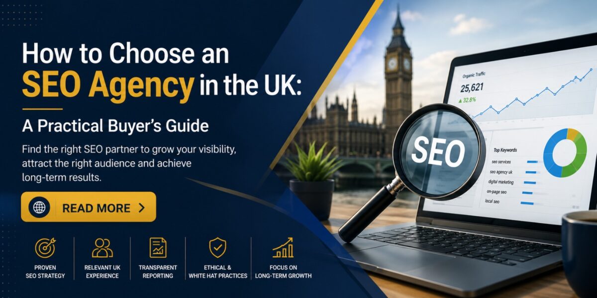 SEO agency in the UK helping businesses improve search visibility